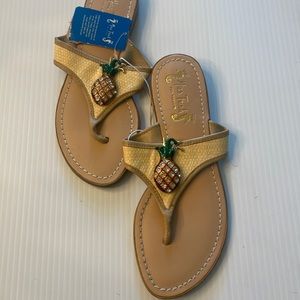 Miss Trish of Capri for Target Pineapple Sandals